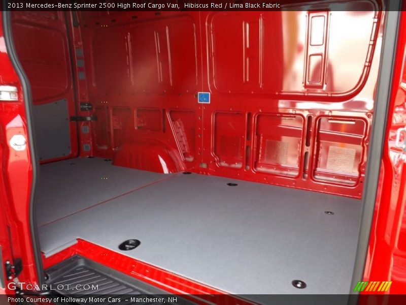 Hibiscus Red / Lima Black Fabric 2013 Mercedes-Benz Sprinter 2500 High Roof Cargo Van