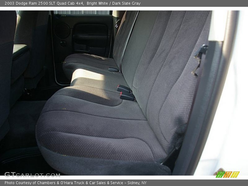 Bright White / Dark Slate Gray 2003 Dodge Ram 2500 SLT Quad Cab 4x4