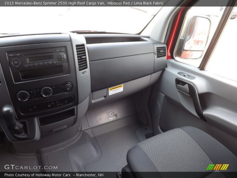 Hibiscus Red / Lima Black Fabric 2013 Mercedes-Benz Sprinter 2500 High Roof Cargo Van