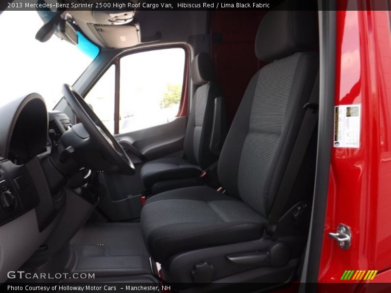 Hibiscus Red / Lima Black Fabric 2013 Mercedes-Benz Sprinter 2500 High Roof Cargo Van