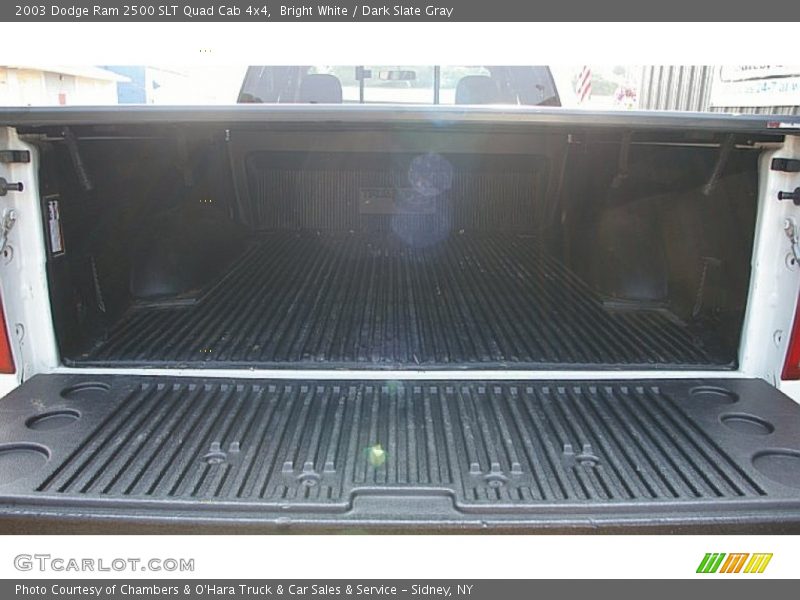 Bright White / Dark Slate Gray 2003 Dodge Ram 2500 SLT Quad Cab 4x4