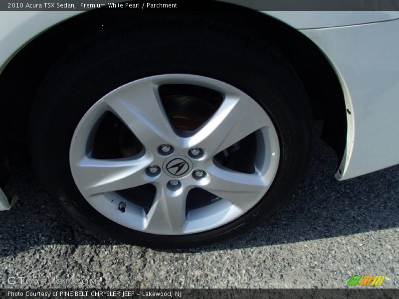 Premium White Pearl / Parchment 2010 Acura TSX Sedan