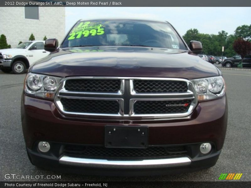  2012 Durango SXT AWD Deep Molten Red Pearl