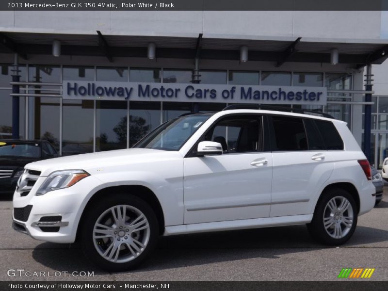 Polar White / Black 2013 Mercedes-Benz GLK 350 4Matic