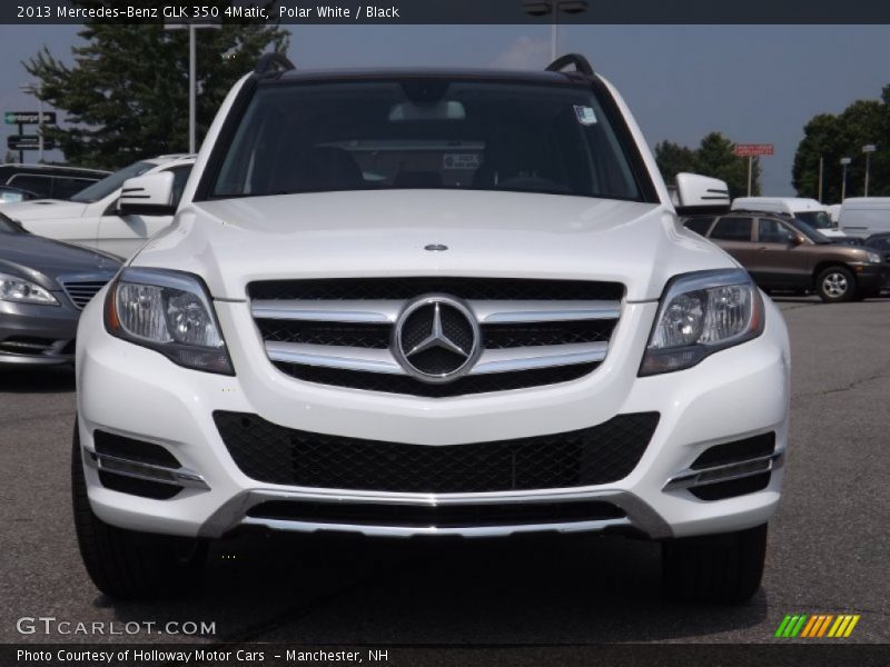 Polar White / Black 2013 Mercedes-Benz GLK 350 4Matic