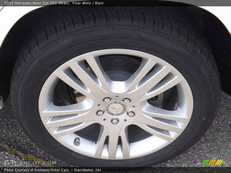 Polar White / Black 2013 Mercedes-Benz GLK 350 4Matic