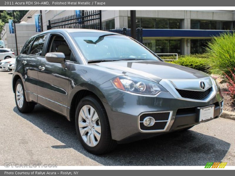 Polished Metal Metallic / Taupe 2011 Acura RDX SH-AWD
