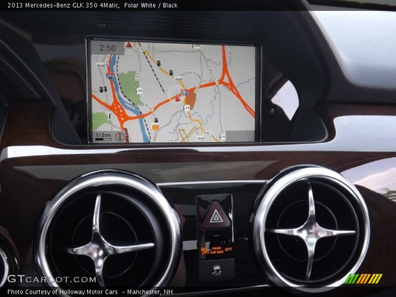 Polar White / Black 2013 Mercedes-Benz GLK 350 4Matic