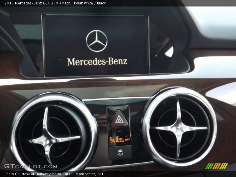 Polar White / Black 2013 Mercedes-Benz GLK 350 4Matic
