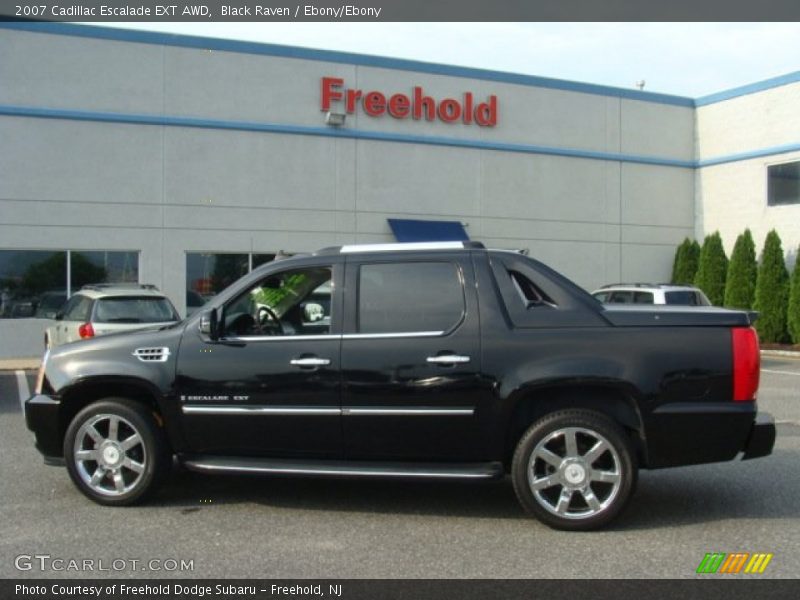 Black Raven / Ebony/Ebony 2007 Cadillac Escalade EXT AWD