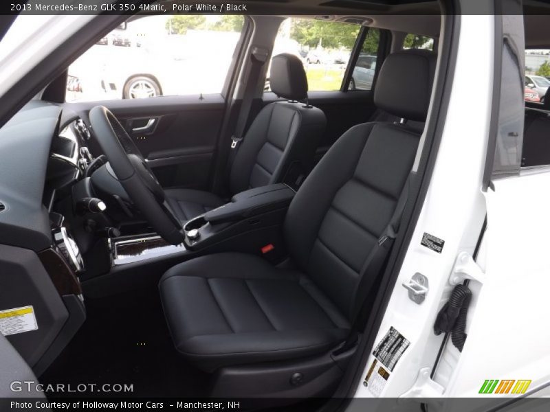 Polar White / Black 2013 Mercedes-Benz GLK 350 4Matic