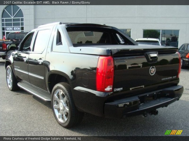 Black Raven / Ebony/Ebony 2007 Cadillac Escalade EXT AWD