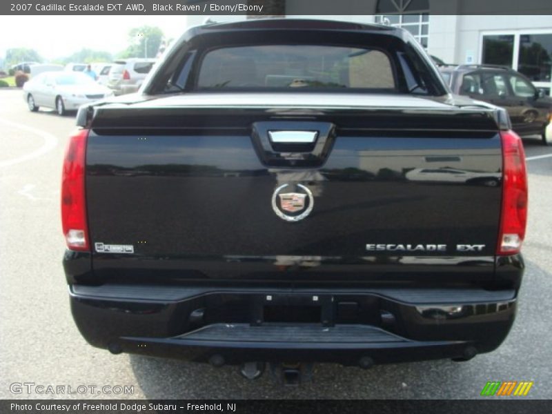 Black Raven / Ebony/Ebony 2007 Cadillac Escalade EXT AWD