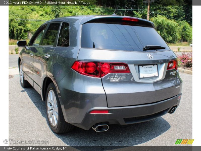 Polished Metal Metallic / Taupe 2011 Acura RDX SH-AWD