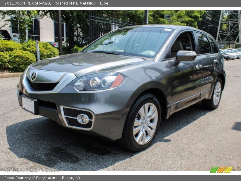 Polished Metal Metallic / Taupe 2011 Acura RDX SH-AWD
