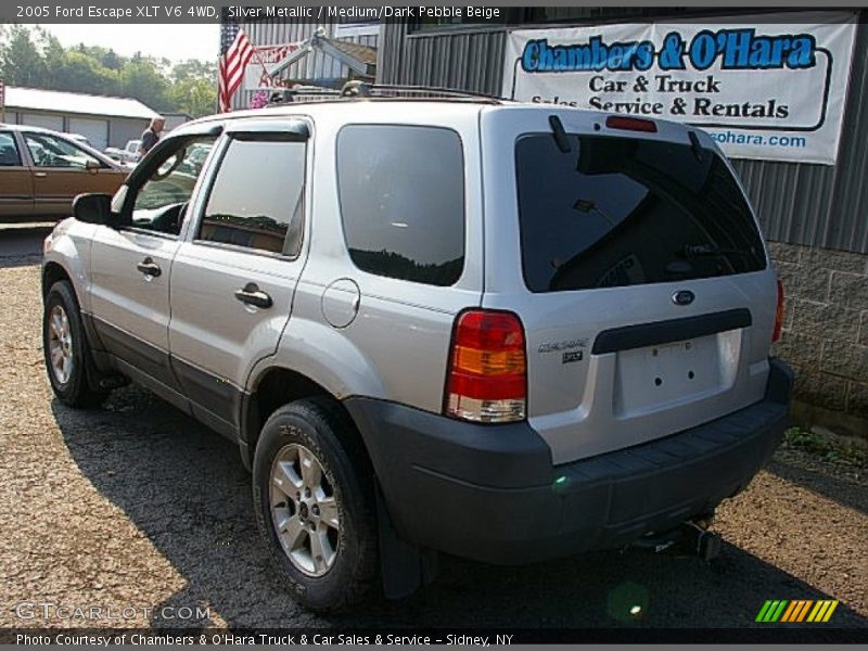 Silver Metallic / Medium/Dark Pebble Beige 2005 Ford Escape XLT V6 4WD
