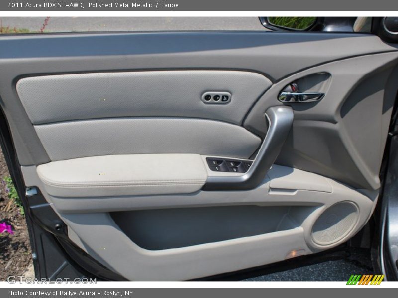 Polished Metal Metallic / Taupe 2011 Acura RDX SH-AWD