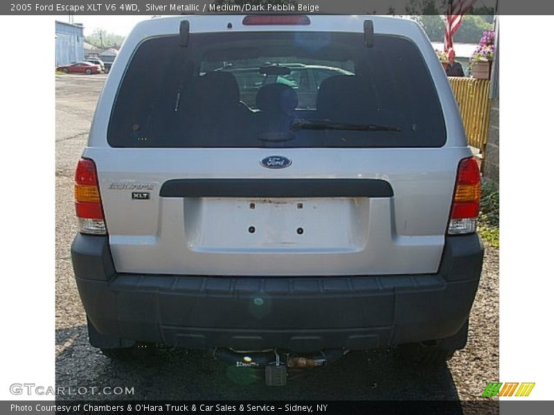 Silver Metallic / Medium/Dark Pebble Beige 2005 Ford Escape XLT V6 4WD