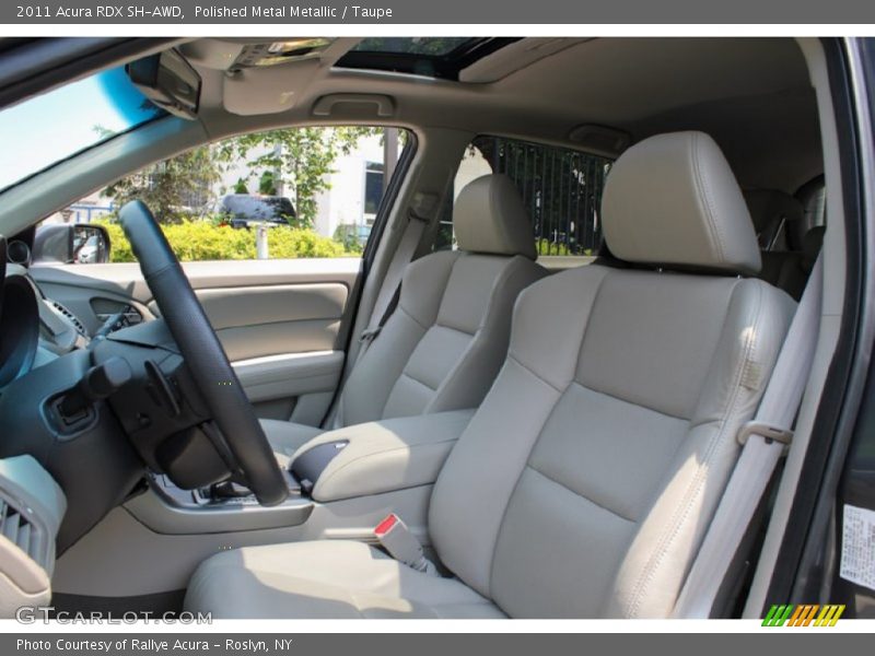 Polished Metal Metallic / Taupe 2011 Acura RDX SH-AWD