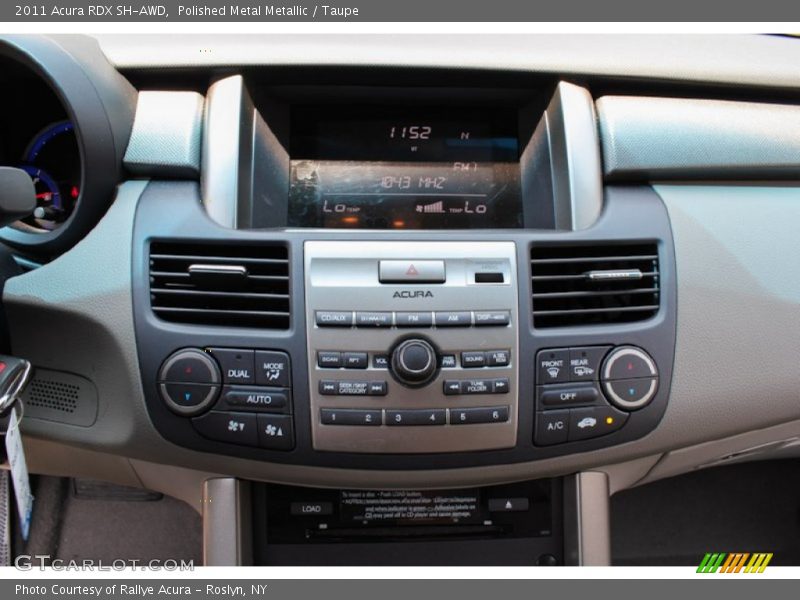 Polished Metal Metallic / Taupe 2011 Acura RDX SH-AWD
