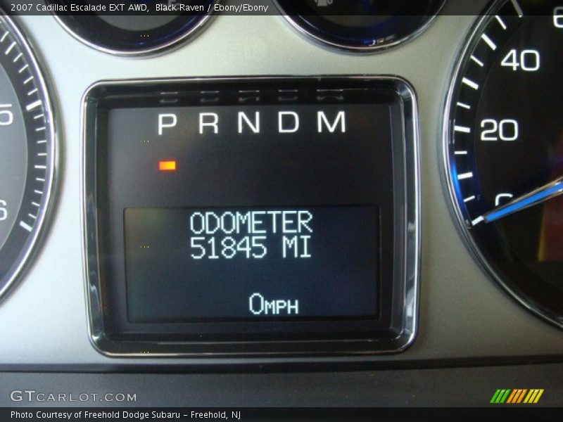 Black Raven / Ebony/Ebony 2007 Cadillac Escalade EXT AWD