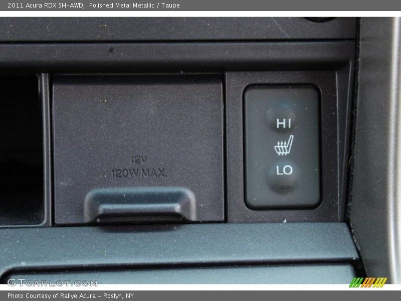 Polished Metal Metallic / Taupe 2011 Acura RDX SH-AWD