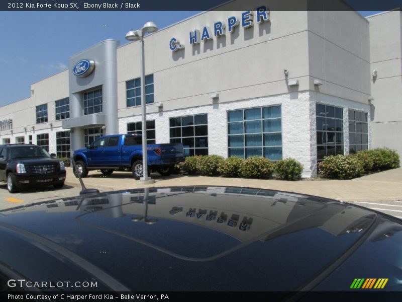 Ebony Black / Black 2012 Kia Forte Koup SX