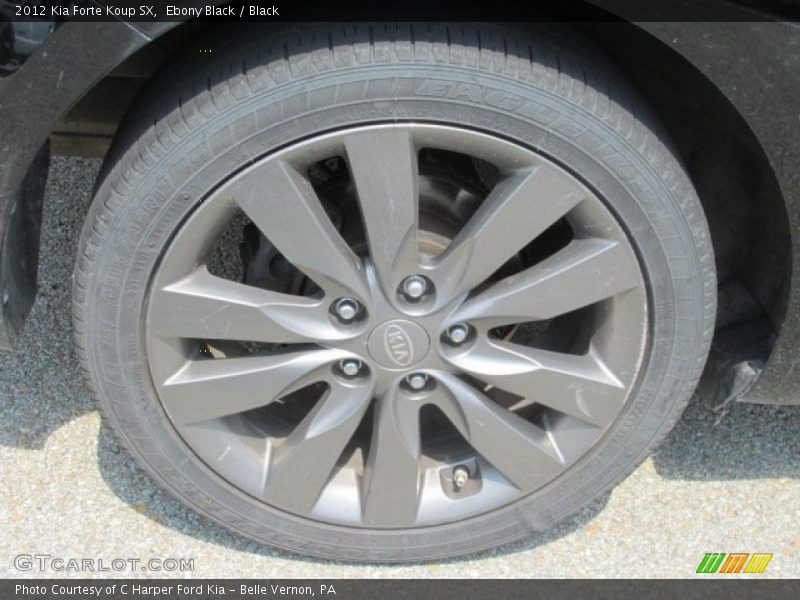 Ebony Black / Black 2012 Kia Forte Koup SX