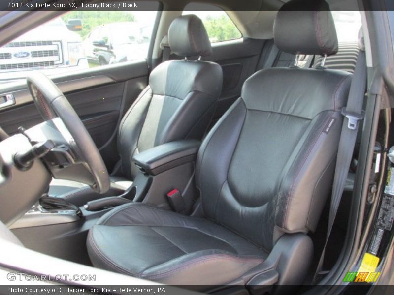 Ebony Black / Black 2012 Kia Forte Koup SX