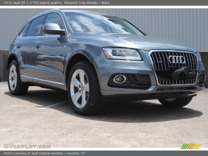 Monsoon Gray Metallic / Black 2013 Audi Q5 2.0 TFSI hybrid quattro