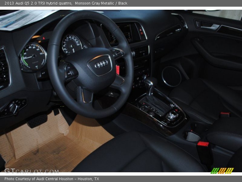Monsoon Gray Metallic / Black 2013 Audi Q5 2.0 TFSI hybrid quattro