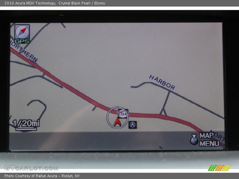 Navigation of 2010 MDX Technology