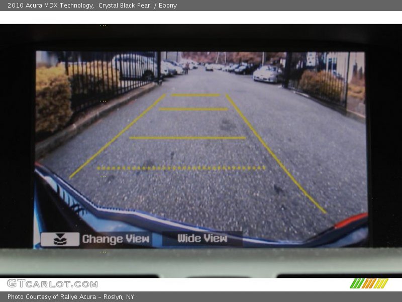 Crystal Black Pearl / Ebony 2010 Acura MDX Technology