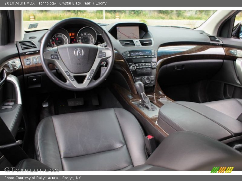 Ebony Interior - 2010 MDX Technology 