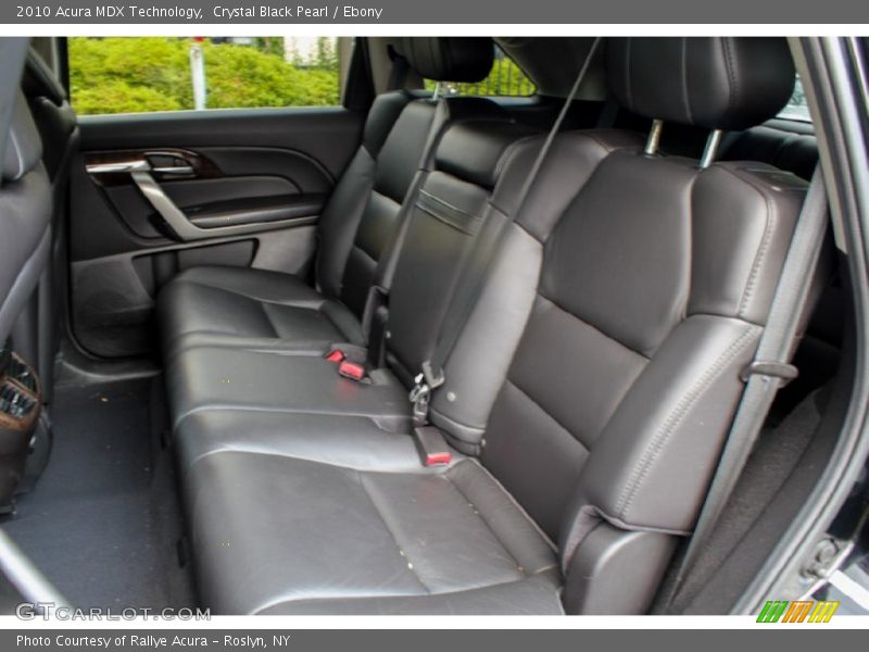 Rear Seat of 2010 MDX Technology