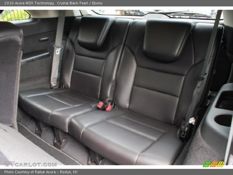 Rear Seat of 2010 MDX Technology