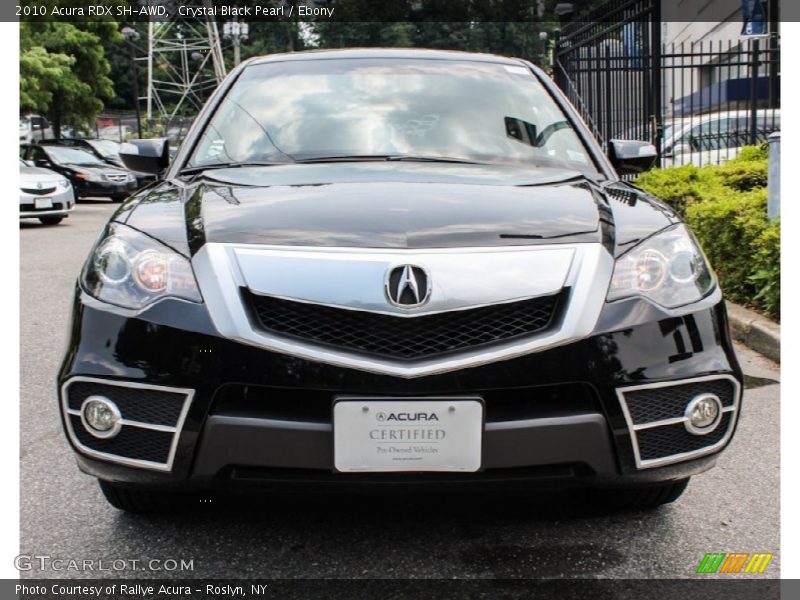 Crystal Black Pearl / Ebony 2010 Acura RDX SH-AWD