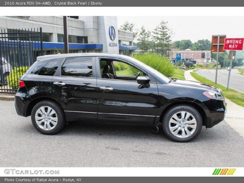 Crystal Black Pearl / Ebony 2010 Acura RDX SH-AWD