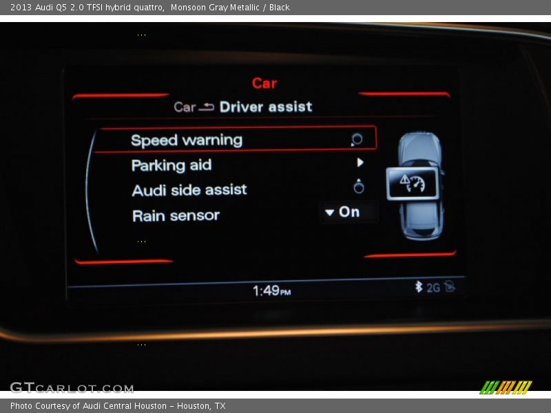 Monsoon Gray Metallic / Black 2013 Audi Q5 2.0 TFSI hybrid quattro