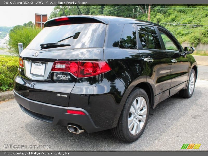 Crystal Black Pearl / Ebony 2010 Acura RDX SH-AWD