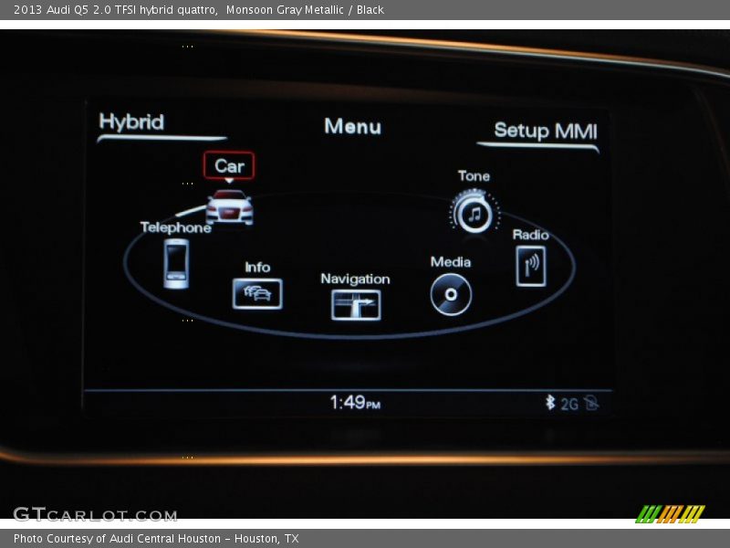 Monsoon Gray Metallic / Black 2013 Audi Q5 2.0 TFSI hybrid quattro