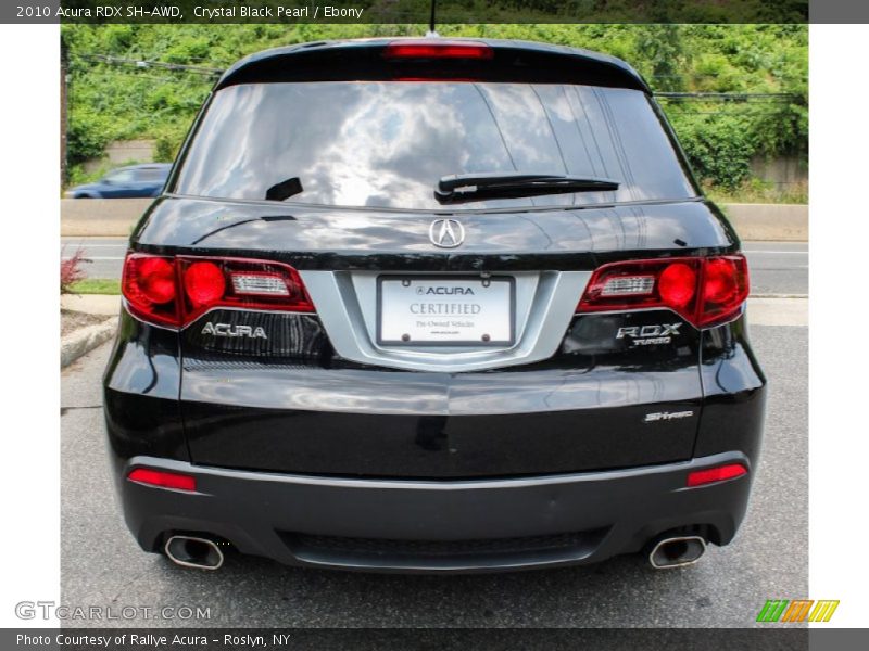 Crystal Black Pearl / Ebony 2010 Acura RDX SH-AWD