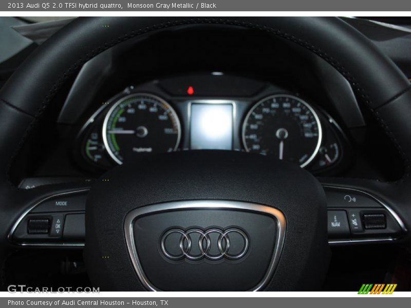 Monsoon Gray Metallic / Black 2013 Audi Q5 2.0 TFSI hybrid quattro