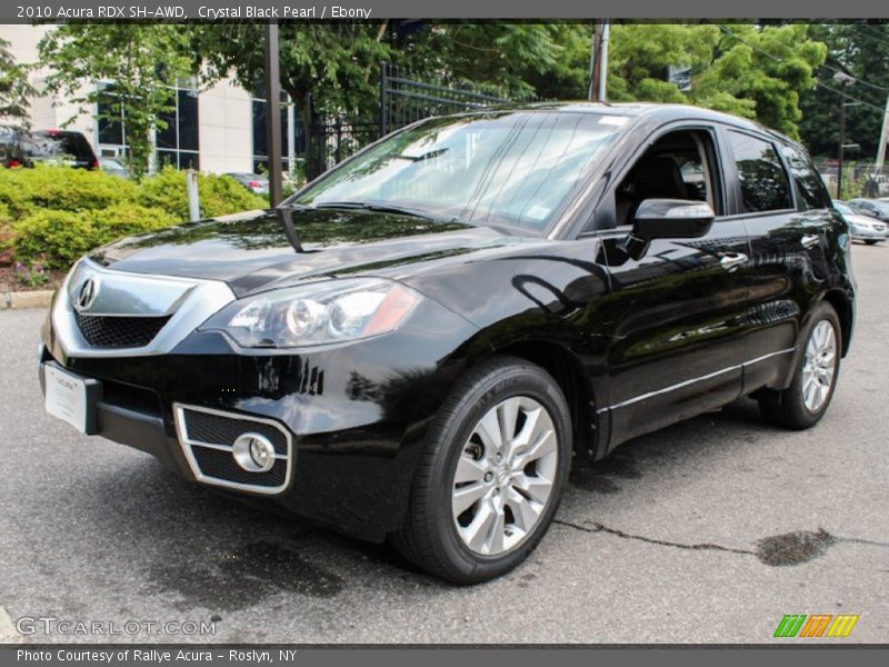 Crystal Black Pearl / Ebony 2010 Acura RDX SH-AWD