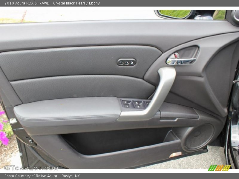Crystal Black Pearl / Ebony 2010 Acura RDX SH-AWD