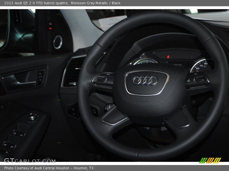 Monsoon Gray Metallic / Black 2013 Audi Q5 2.0 TFSI hybrid quattro