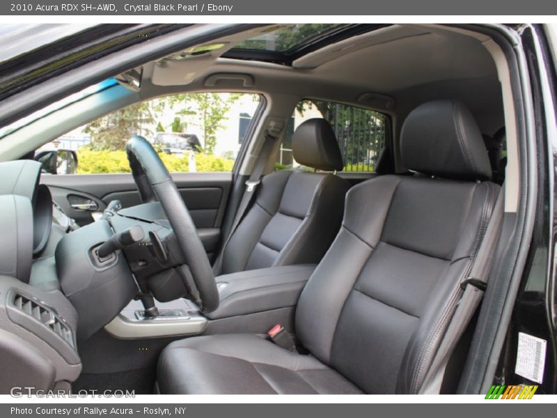 Crystal Black Pearl / Ebony 2010 Acura RDX SH-AWD