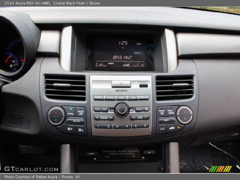 Crystal Black Pearl / Ebony 2010 Acura RDX SH-AWD