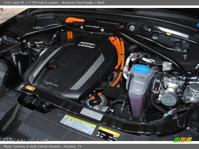 Monsoon Gray Metallic / Black 2013 Audi Q5 2.0 TFSI hybrid quattro