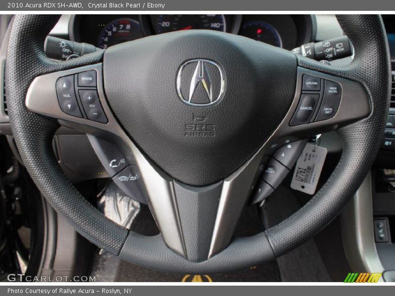 Crystal Black Pearl / Ebony 2010 Acura RDX SH-AWD